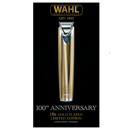 wahl 100th anniversary gold trimmer