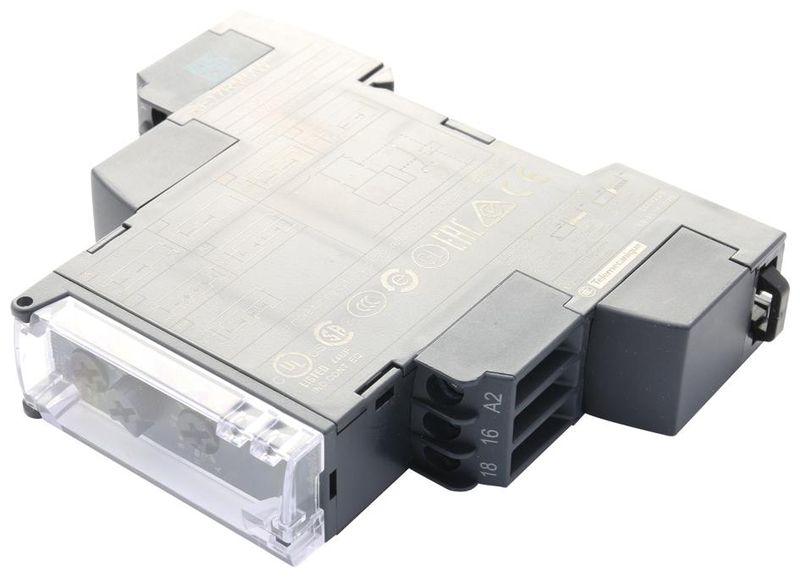 Time Delay Relay, 0.1 s, 100 h, Zelio RE17 Series, SPDT, 8 A