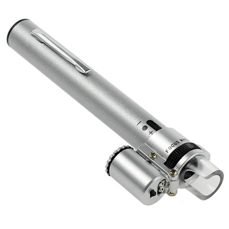Microscope Light 100X Magnifier Magnifying Glass Pen Type