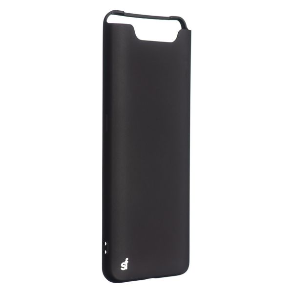 Superfly Silicone Thin Case for Samsung Galaxy A80 - Black