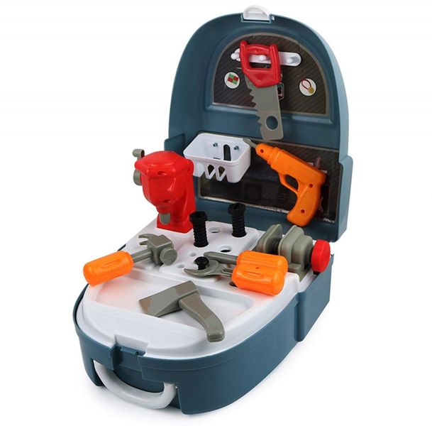 Jeronimo Kids Pretend Play Backpack - Tool Workshop