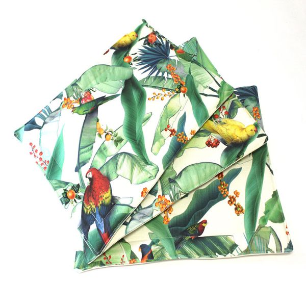 100% Cotton Macaw Placemats - Set of 6