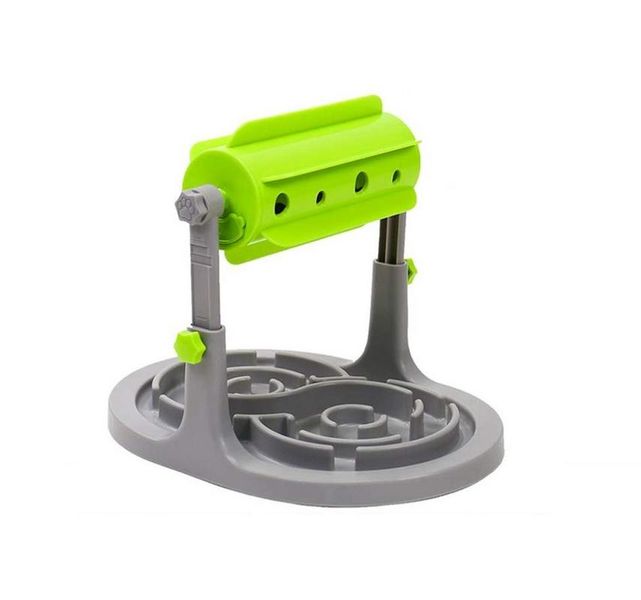 UrbanPets - Interactive Dog &amp; Cat Food Puzzle Toy, Slow Feeder