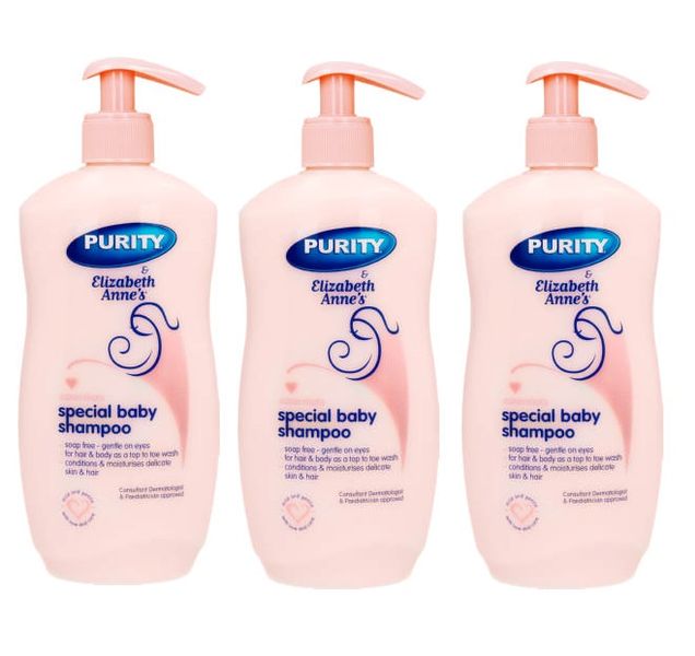 Purity &amp; Elizabeth Anne's - Special Baby Shampoo (3 x 500ml)