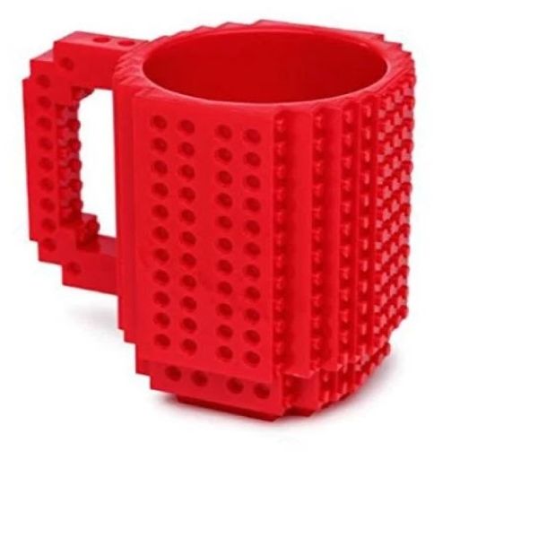 Build on Brick Mug - Red