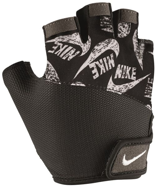 Nike Women's Printed Gym Elemental Fitness Gloves - Black/White