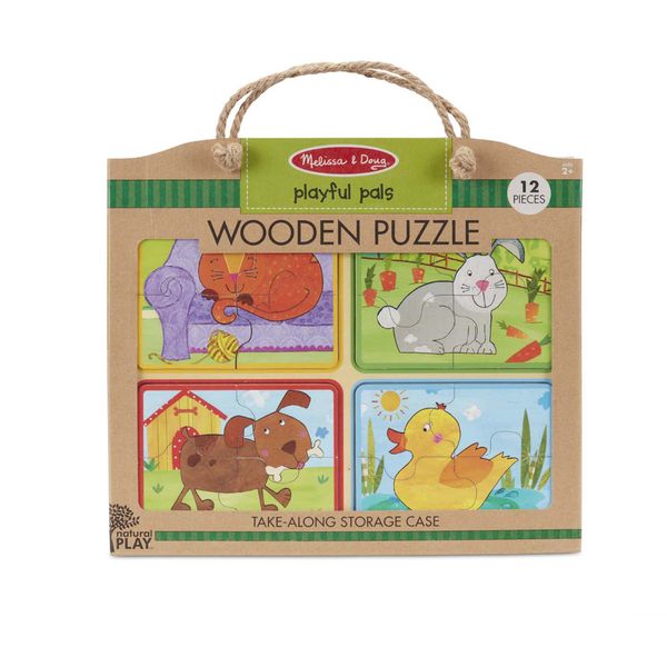 Melissa &amp; Doug NP Wooden Puzzle: Playful Pals