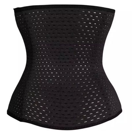 Air Breath Tummy Grip Belt Waist Trainer Trimmer And Slimming Corset Gridle  With Wire Support
