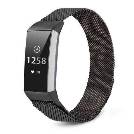 Fitbit charge 3 milanese on sale band