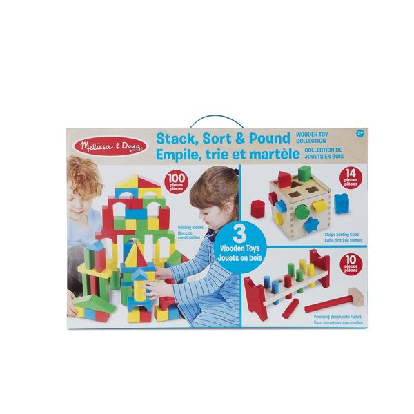 Melissa &amp; Doug Stack, Sort &amp; Pound Play Set
