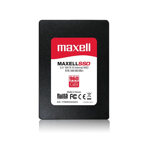 Maxell 2.5" / inch SATA III Internal SSD 960GB