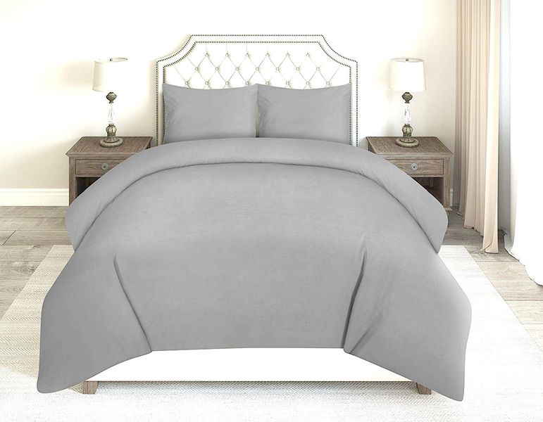 Wonder Towel Wrinkle Resistant Luxury Hotel Duvet Cover Set King/Super Grey
