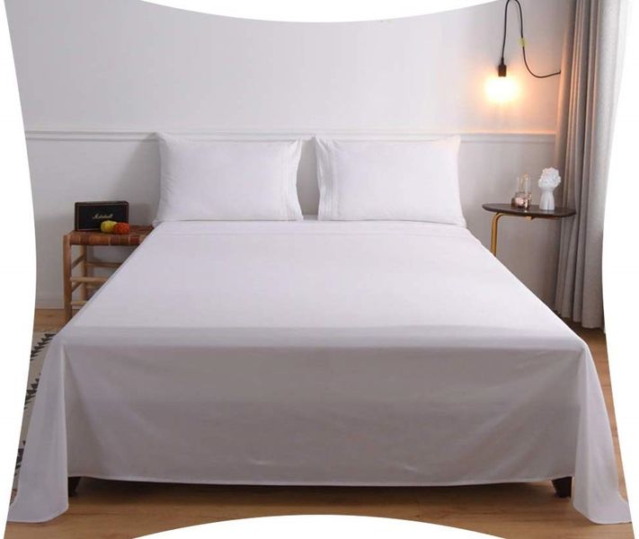Wonder Towel Luxury Wrinkle Resistant Hotel Sheet Set Queen White