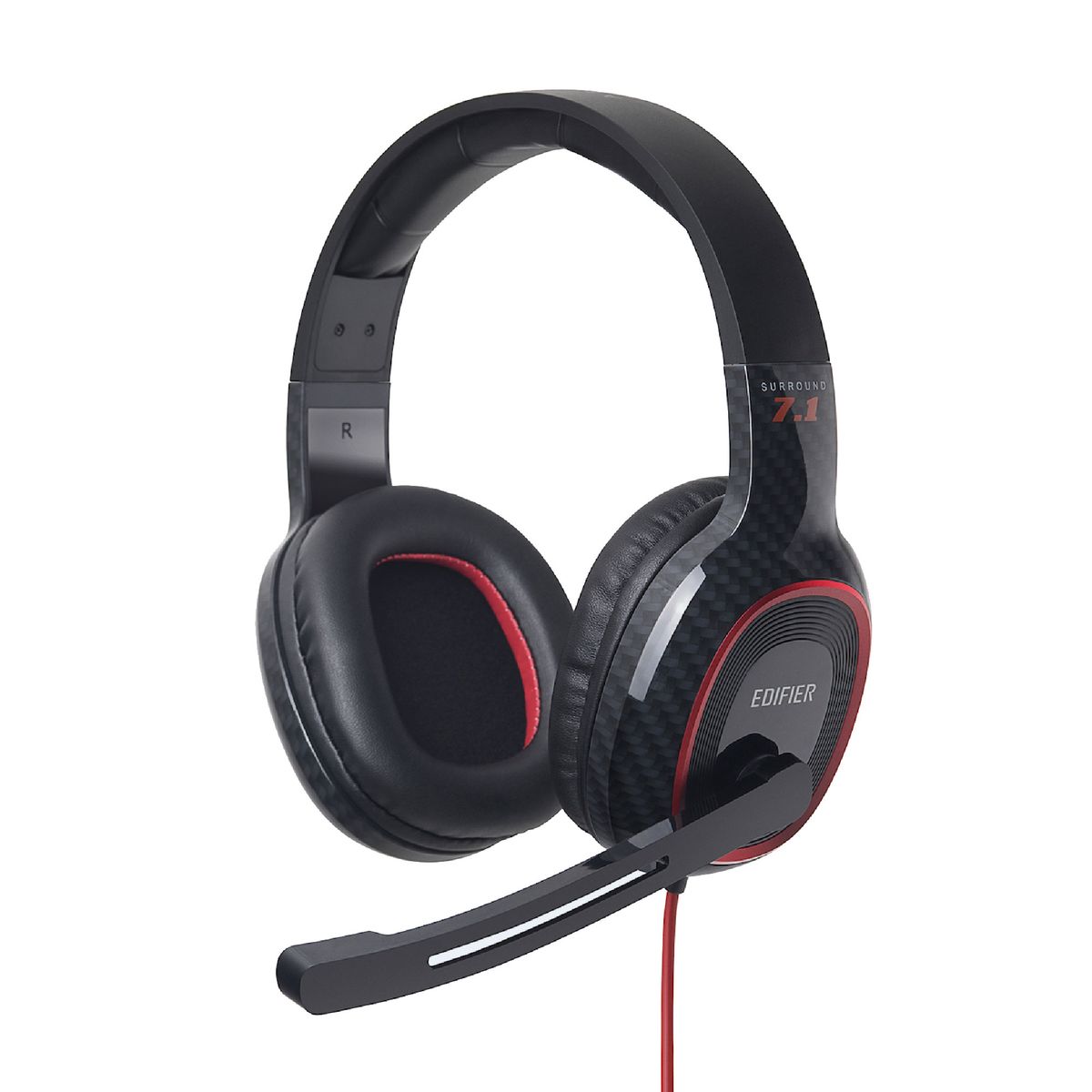 Edifier G20BLA 7.1 Virtual Surround Sound Gaming Headset Black & Red Buy Online in South