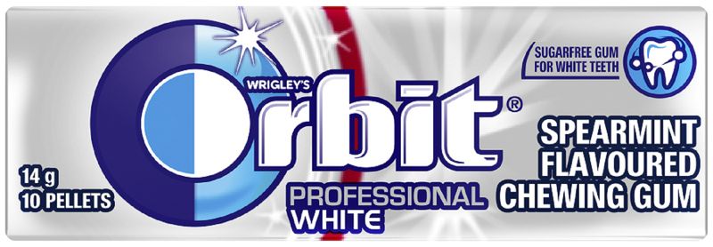 Wrigley Gum Orbit Prof White OTC 30x14g