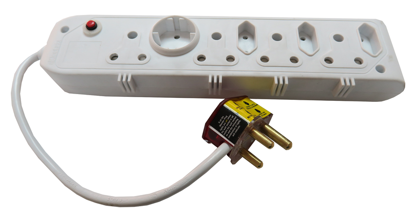 Africa Surge Wonder Protected 4x3pin and 4x2pin Way Multiplug