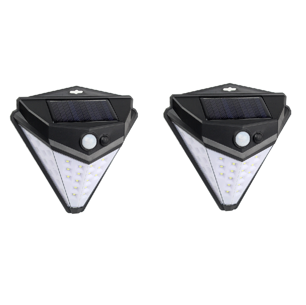 JB Luxx Solar Wall Light (T-1622) - Set of 2