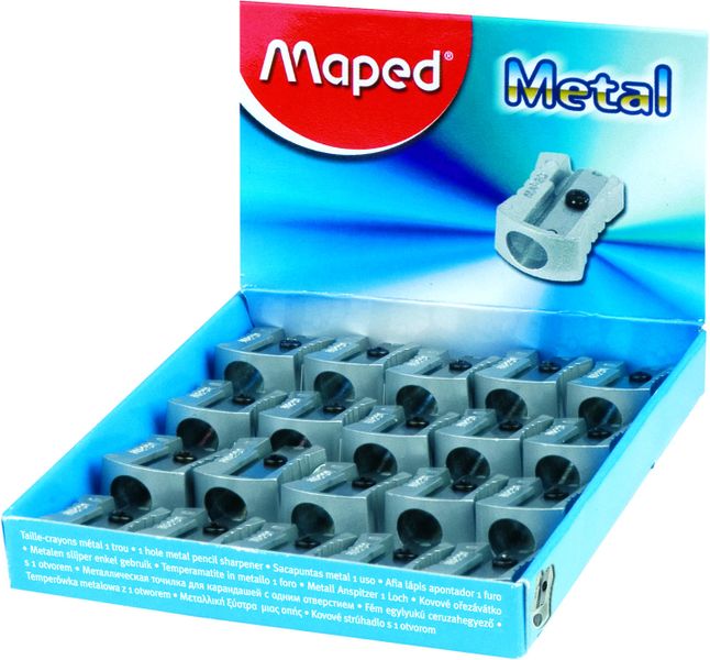 Maped Classic 1 Hole Metal Sharpener - Box of 20