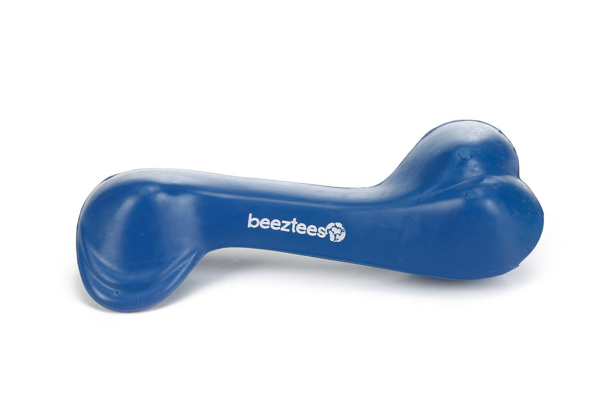 rubber dog toy bone