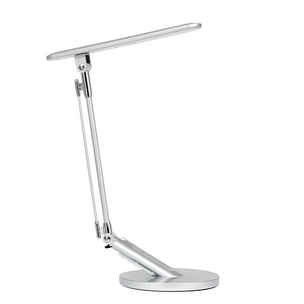 The Lighting Warehouse - Desk Lamp Toby Silver LED 7w - 21210S