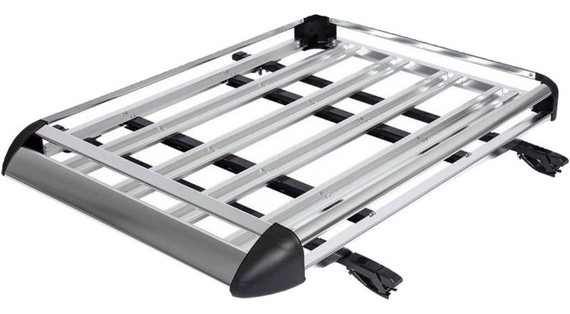 Aluminum Roof Rack- Silver