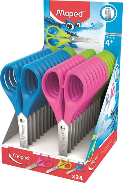 Maped Essential 13cm Scissors Box of 24