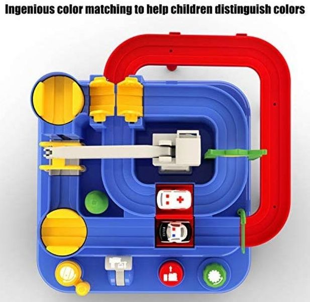 Rescue City Adventure Track Friction and Truck Slot Toy