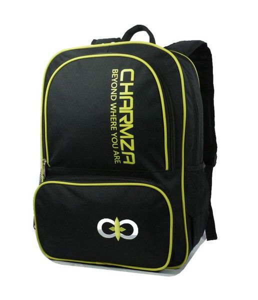 Justice School Backpack 25L - Black and Yellow