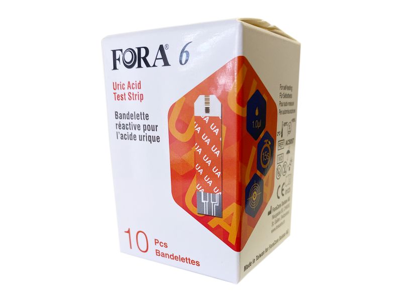 FORA 6 | Uric Acid Testing Strips