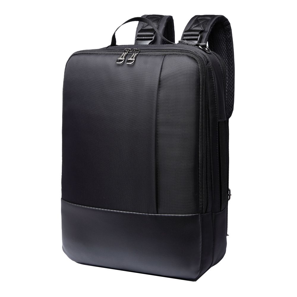 15.6 Inch 3-Way Convertible Laptop Backpack Briefcase Messenger-Black ...
