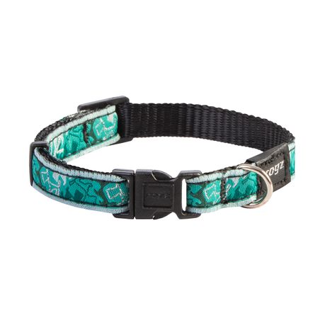 mint green dog collar
