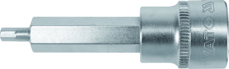 Yato - Hex Socket Bit 1/2" (HEX 7 X 100mm)