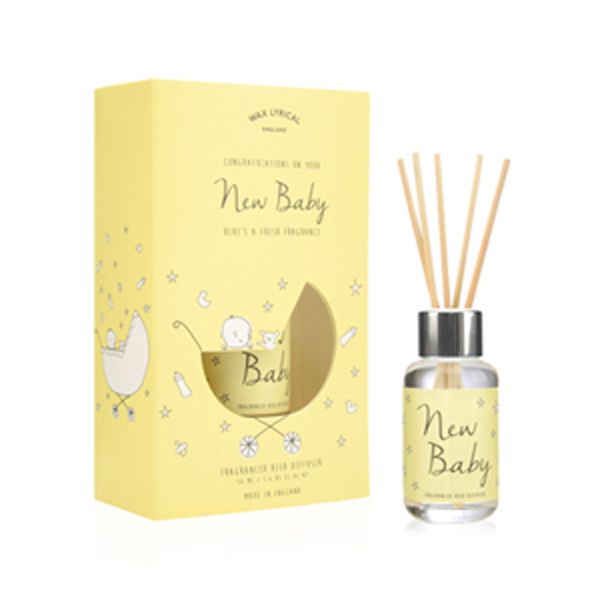 Wax Lyrical New Baby 50ml Reed Diffuser Card