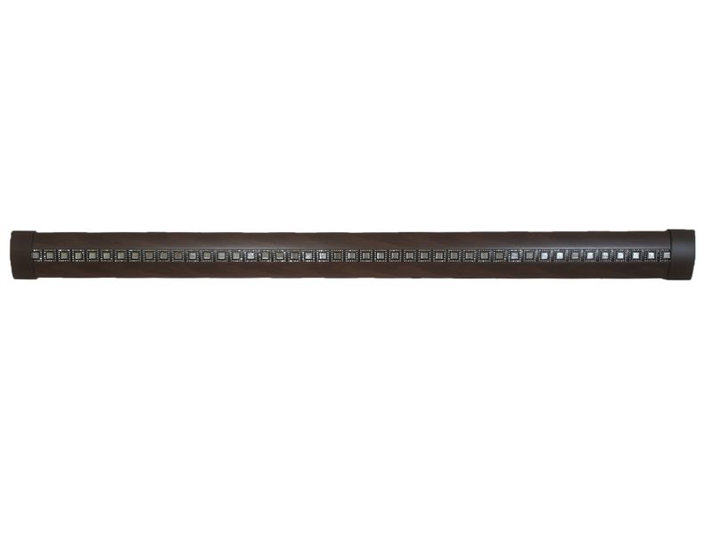 Matoc Designs 106mm Curtain Pelmet - Glamour Design - Mahogany - 3.0m