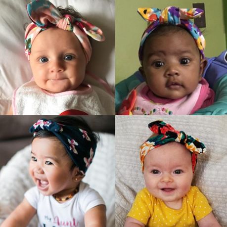 Soft 2024 bow headbands