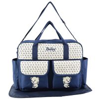 freshly picked diaper bag navy