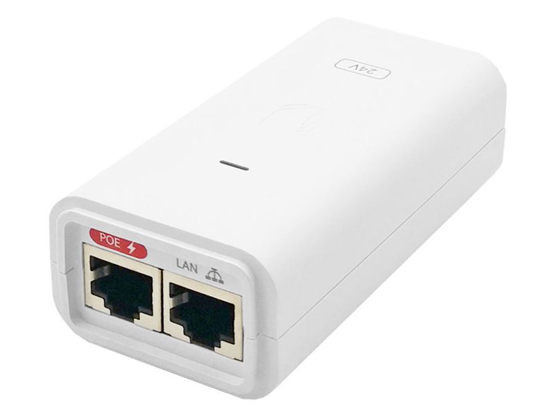 Ubiquiti PoE Gigabit 24V 0.5A SA Plug | POE-24-12W-G