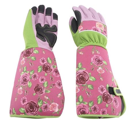 long gardening gloves for ladies