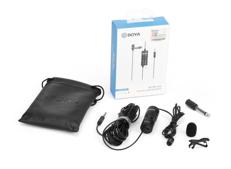 Boya BY-M1 Pro Lavalier Microphone