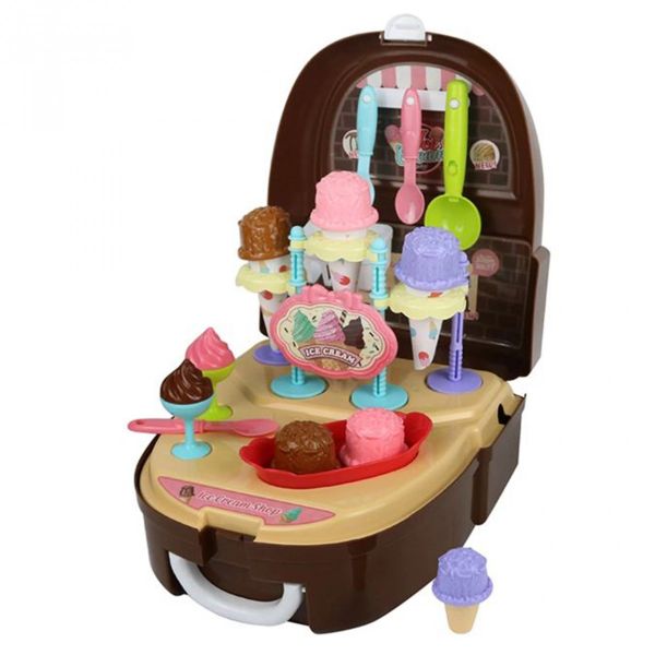 Jeronimo Kids Pretend Play Backpack - Ice Cream Parlour