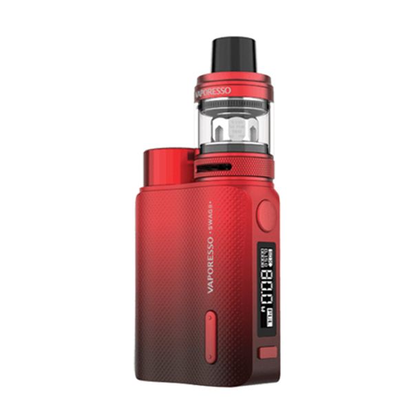 Vaporesso Swag 2 with 3.5ml NRG PE Tank Vape Kit - Red