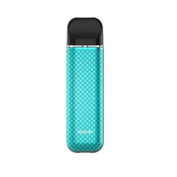 Smok Novo 2 Vape Pod System - Tiffany Blue Carbon Fiber