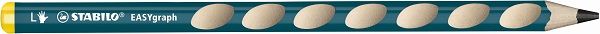 STABILO EASYgraph Ergonomic Left handed HB pencil box 6 petrol