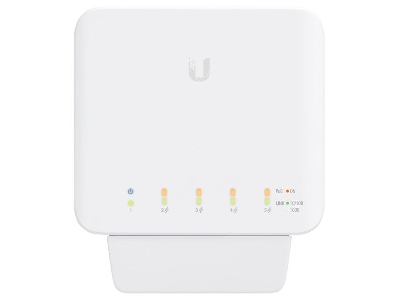 Ubiquiti 5 Port Gigabit 1PoE In 4PoE Out UniFi Flex Switch | USW-FLEX