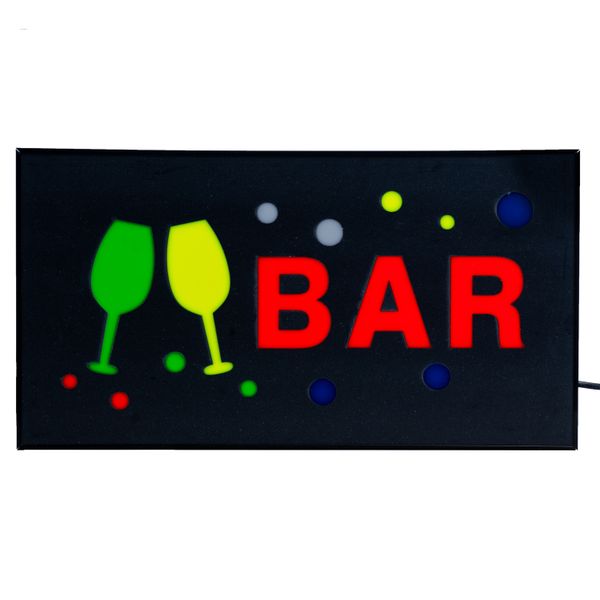 Neon Sign - Bar 43 x 23cm