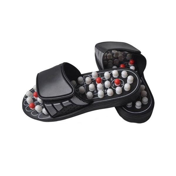 Reflexology Foot Massage Shoes Black Size: 8