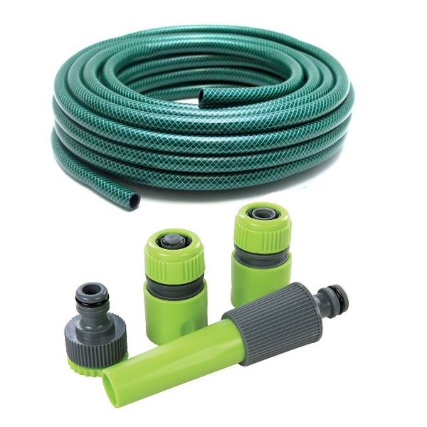 Watex 30m Garden Hose Pipe with Fittings 1/2