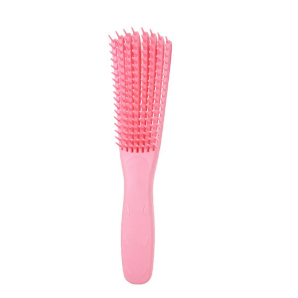 Octopus Anti Hair Loss Hair Massage Comb - Pink