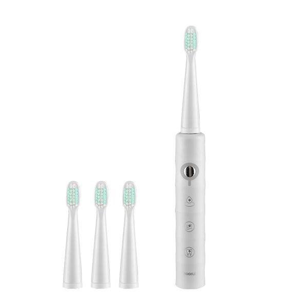 Rechargeable Ultrasonic Sonic Electric Toothbrush - Black