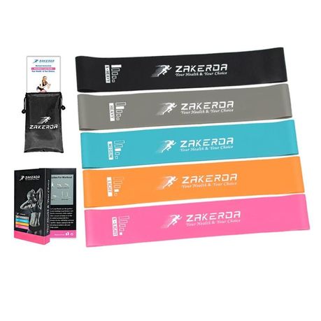 Resistance Bands 5 Set Primary with Booklet